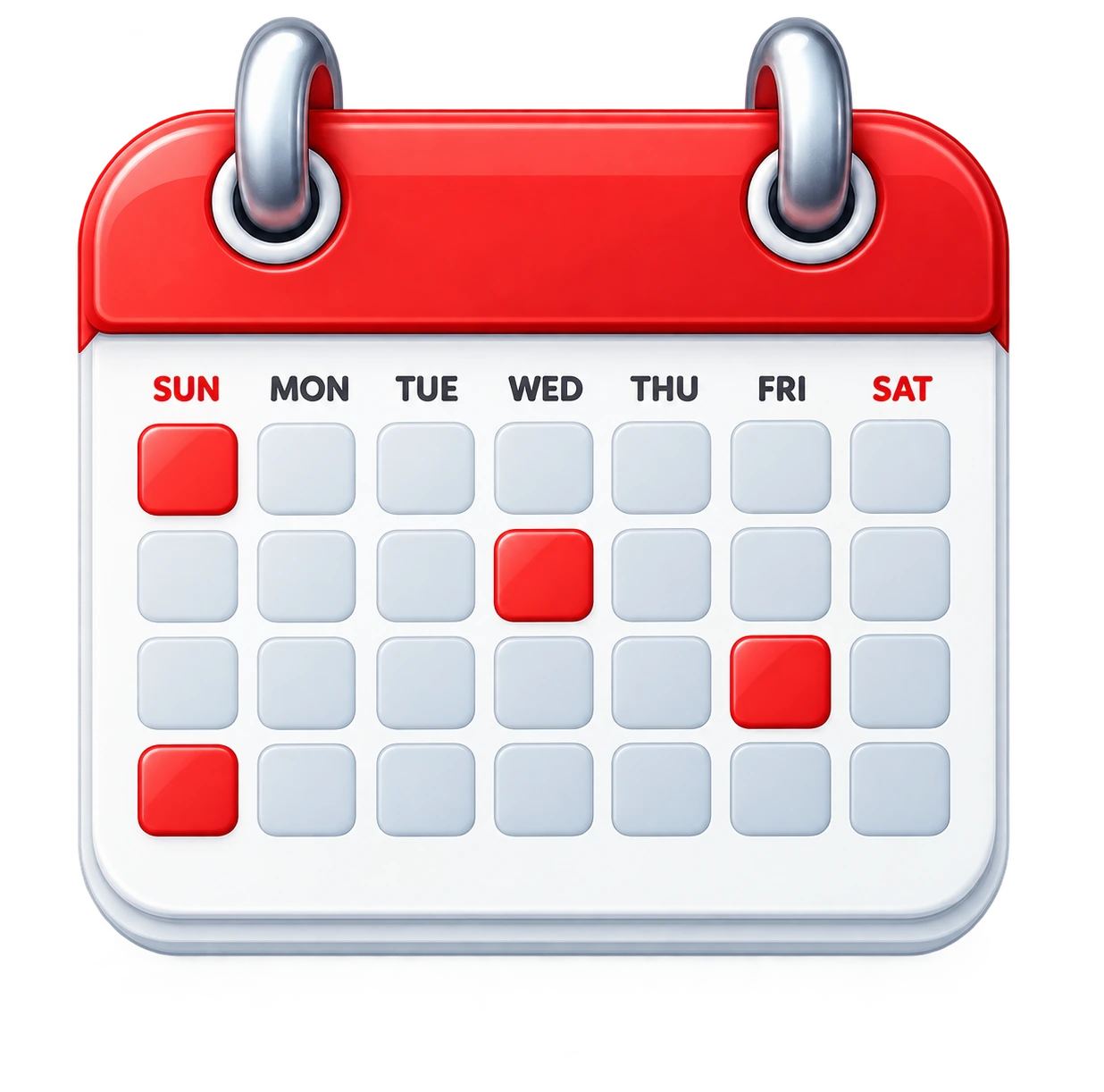 Calendar icon representing the real-time TV guide (EPG)